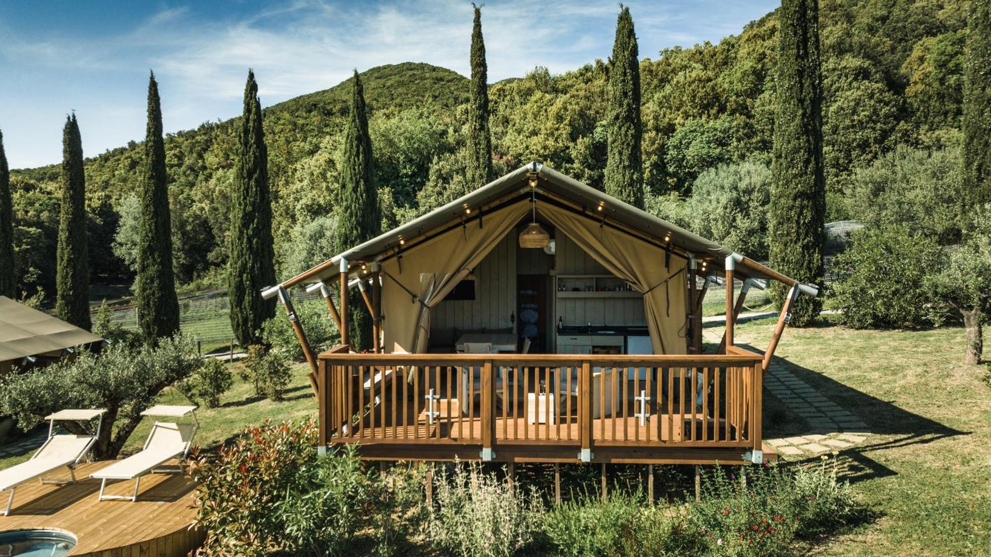 מלון ריפרבלה Glamping Le Tegole מראה חיצוני תמונה